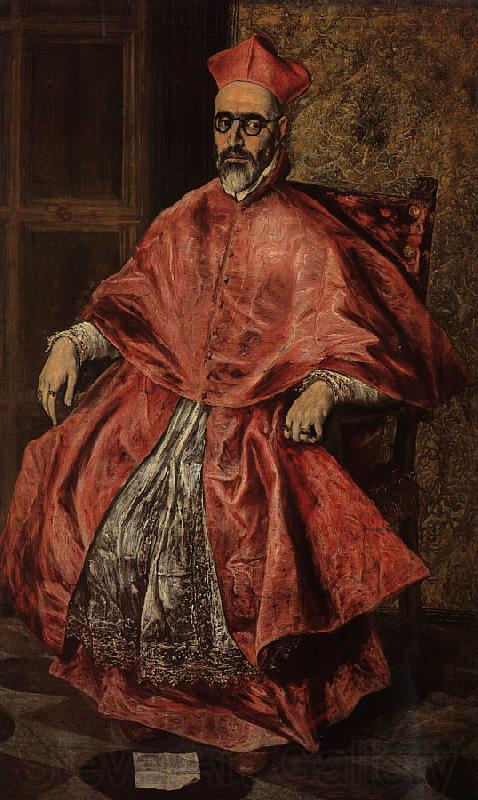 El Greco Portrait of a Cardinal